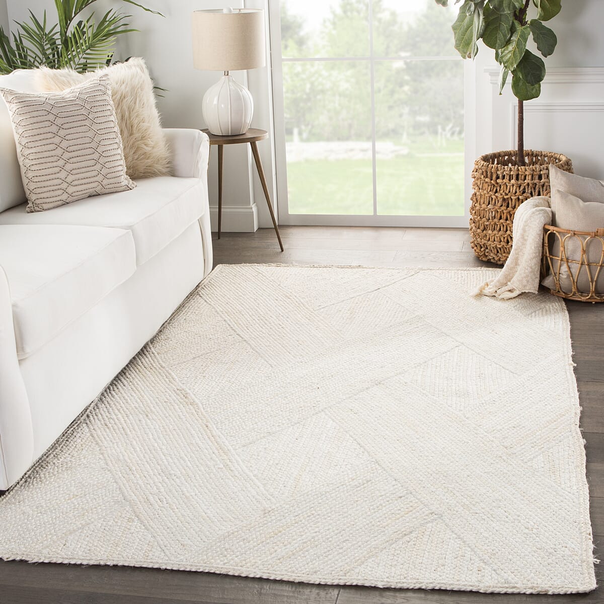 Jaipur Naturals Tobago Vero Nat35 Ivory Rugs.