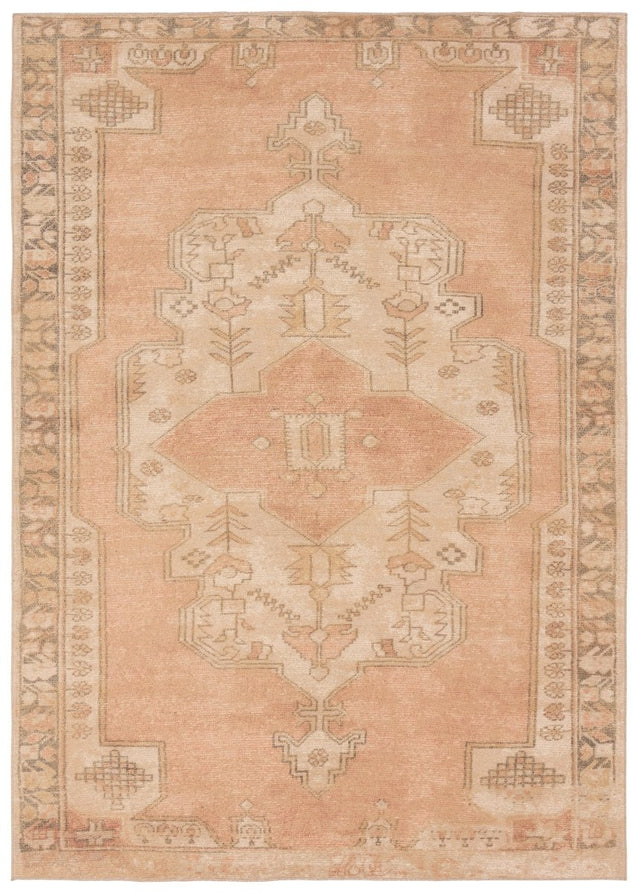 Jaipur Nico By Label J Nico Eda07 Red/Tan/Taupe Rug.