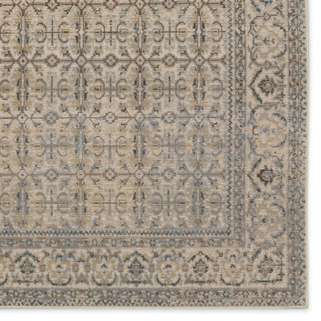 Jaipur Olivine By Label J Olivine Swo22 Gray/Brown Rug.