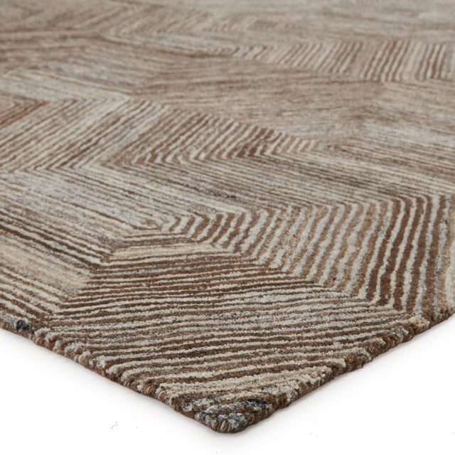 Jaipur Pathways By Verde Home Rome Pvh05 Brown/Light Gray Rugs.