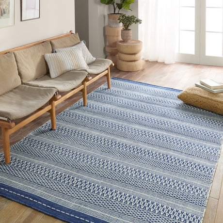 Jaipur Penrose Lenna Pnr06 Blue/White Rug.