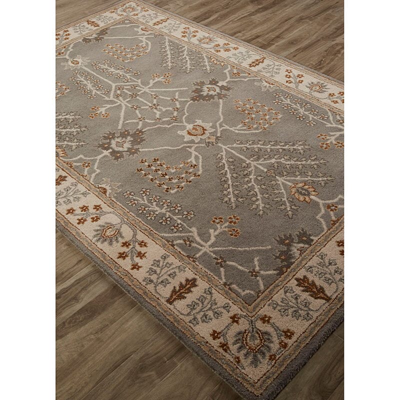 Jaipur Poeme Chambery Pm144 Charcoal Gray / Rainy Day Rugs.