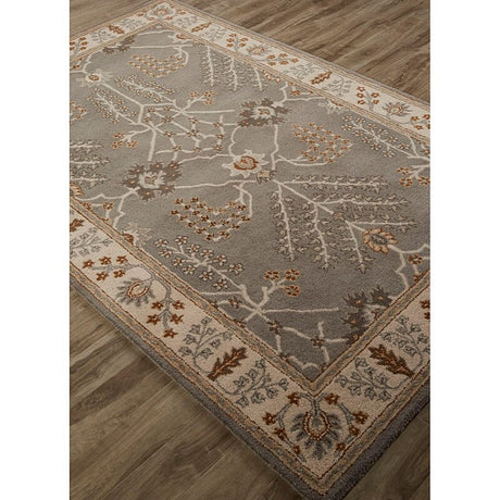 Jaipur Poeme Chambery Pm144 Charcoal Gray / Rainy Day Rugs.