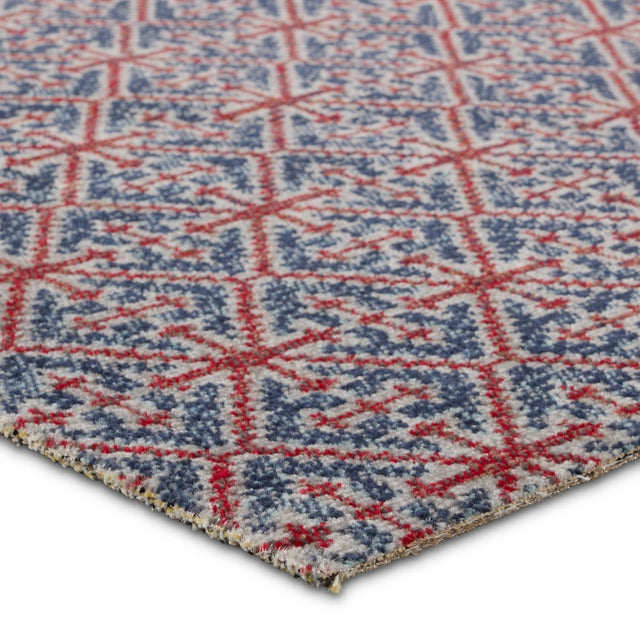 Jaipur Polaris Darlita Pol52 Red/Blue Rug.