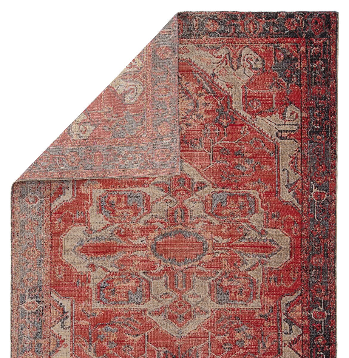 Jaipur Polaris Leighton Pol06 Red Rugs.