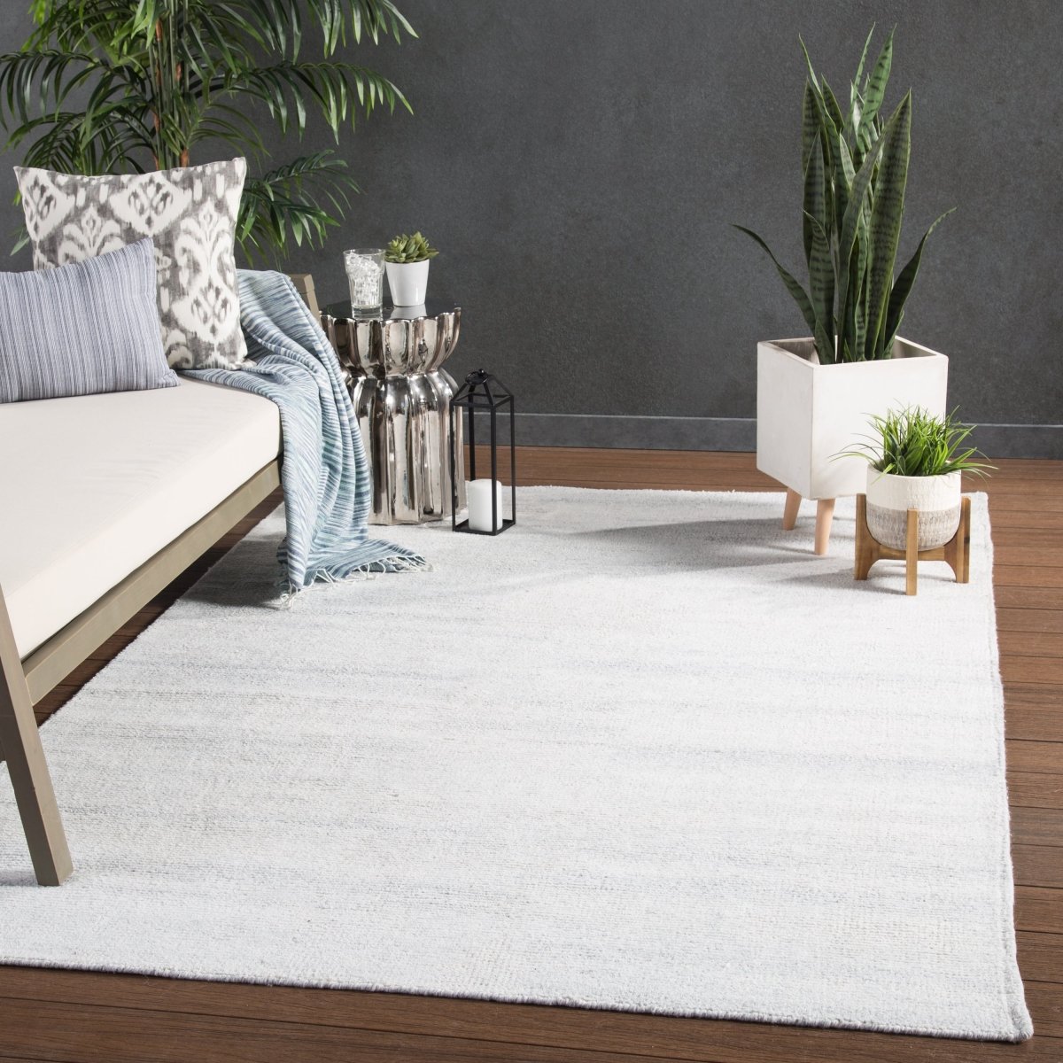 Jaipur Rebecca Limon Rbc03 Silver/Gray Rug.