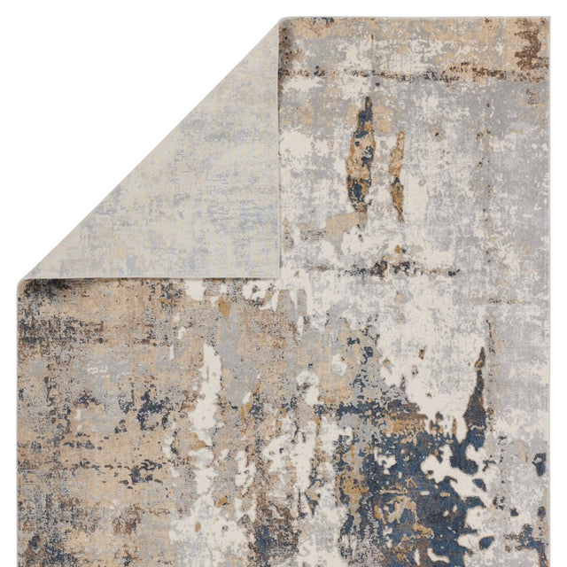 Jaipur Requiem Constanze Req01 Silver/Navy Rug.