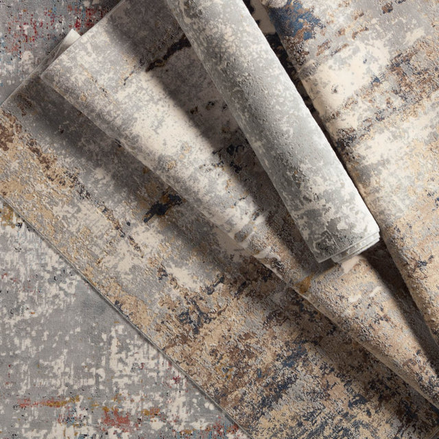 Jaipur Requiem Constanze Req01 Silver/Navy Rug.