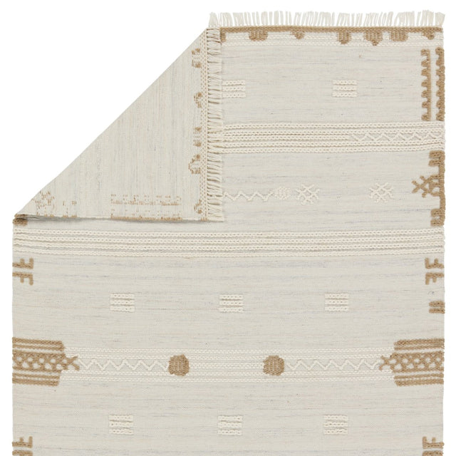 Jaipur Revelry Noble Rvr04 Ivory/Brown Rug.