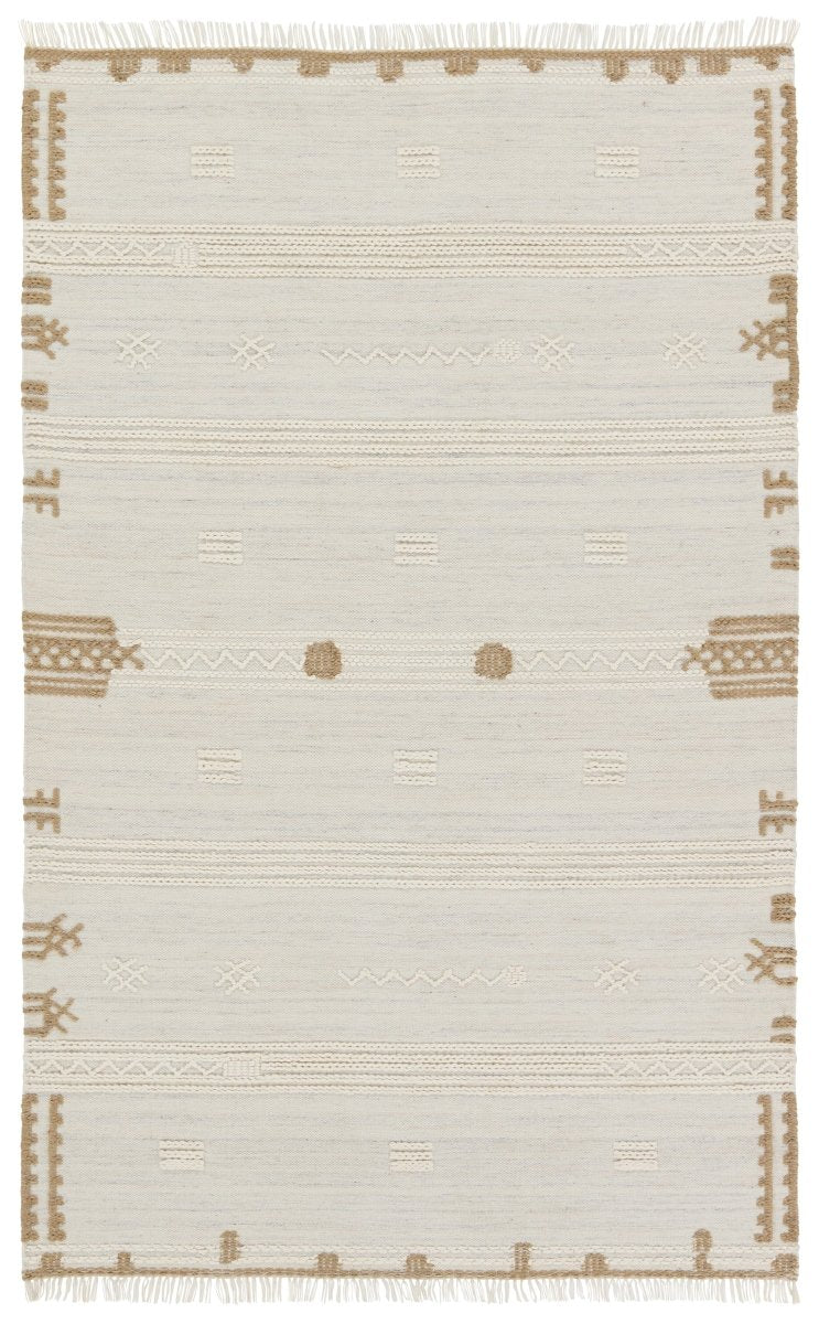 Jaipur Revelry Noble Rvr04 Ivory/Brown Rug.