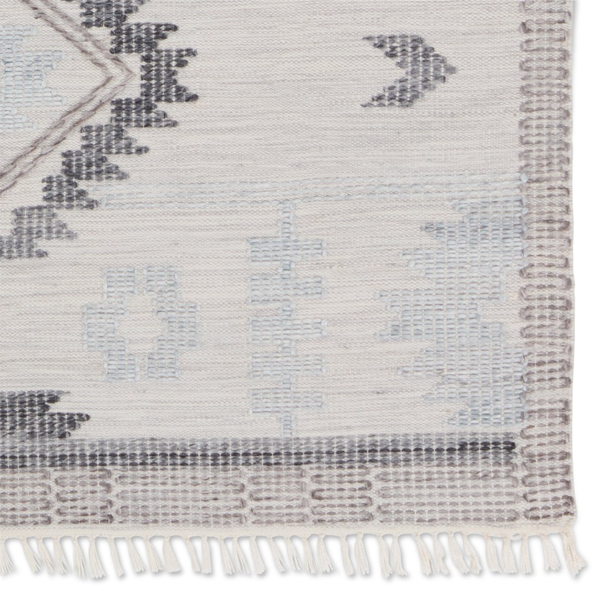 Jaipur Revelry Winger Rvr03 Silver/Black Rug.