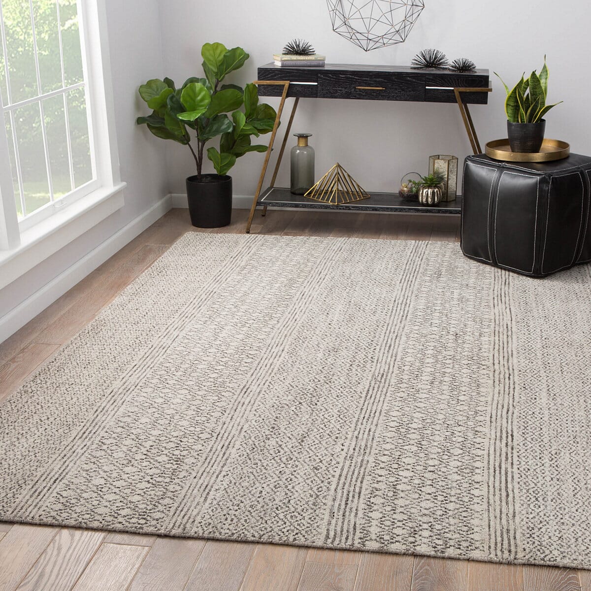 Jaipur Rize Neema Riz02 Ivory Rugs.