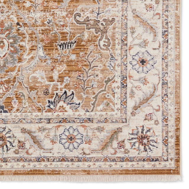 Jaipur Romano By Label J Romano Zfa18 Brown/Cream Rug.