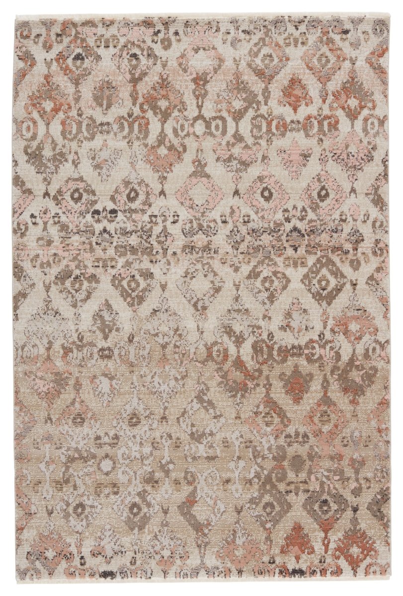 Jaipur Sanaa By Nikki Chu Asani Sbc01 Tan/Light Pink Rugs.
