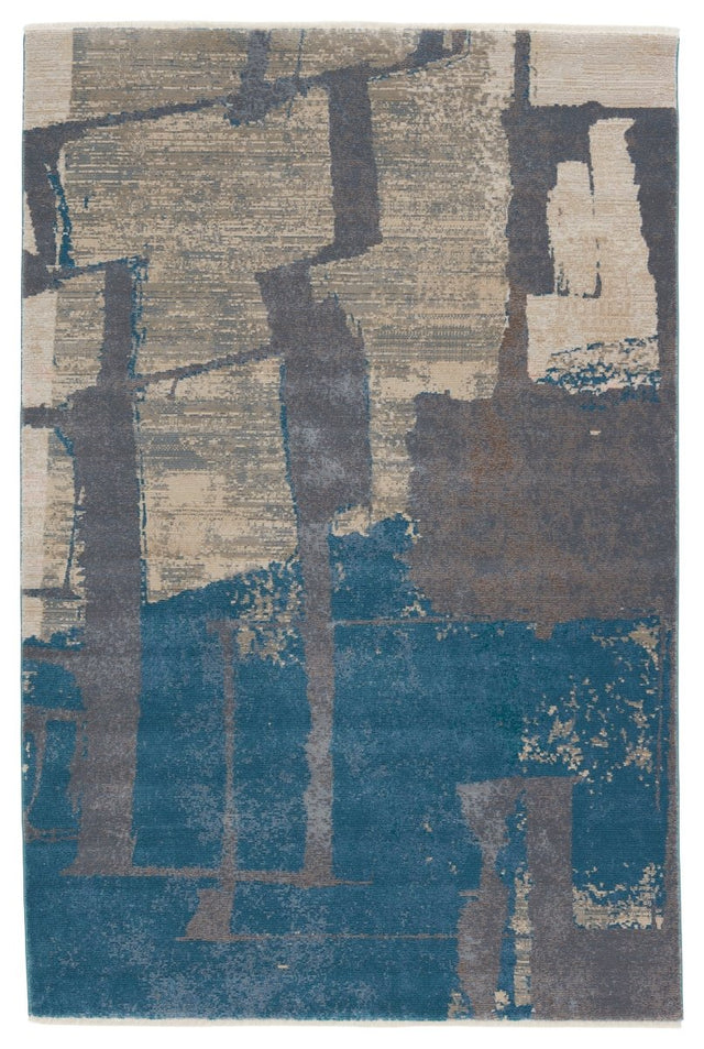 Jaipur Sanaa By Nikki Chu Lehana Sbc12 Blue/Gray Rugs.