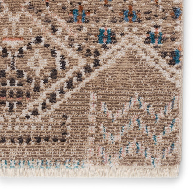 Jaipur Sanaa By Nikki Chu Tamari Sbc09 Tan/Blue Rugs.