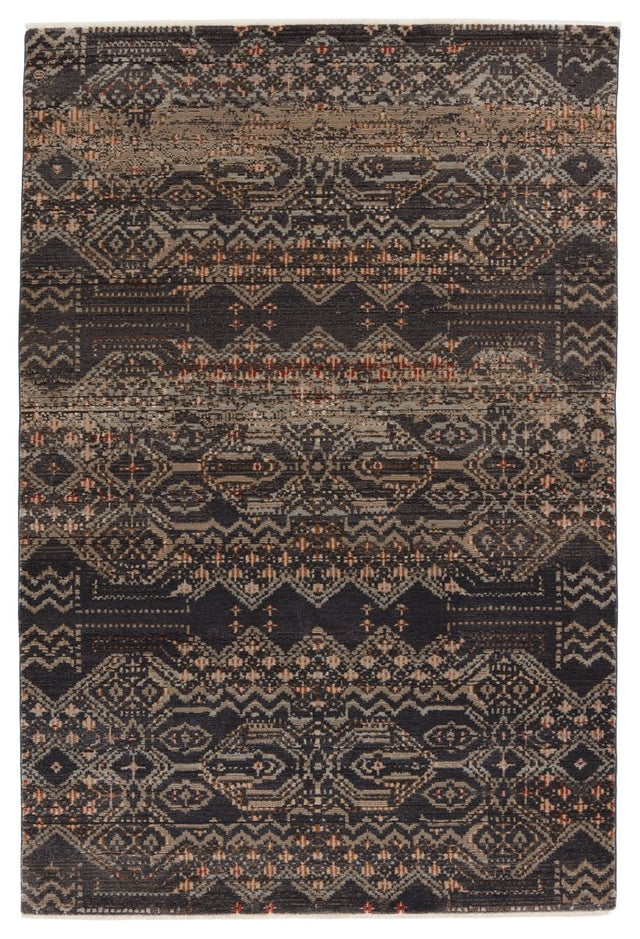 Jaipur Sanaa By Nikki Chu Tamari Sbc10 Black/Light Pink Rugs.