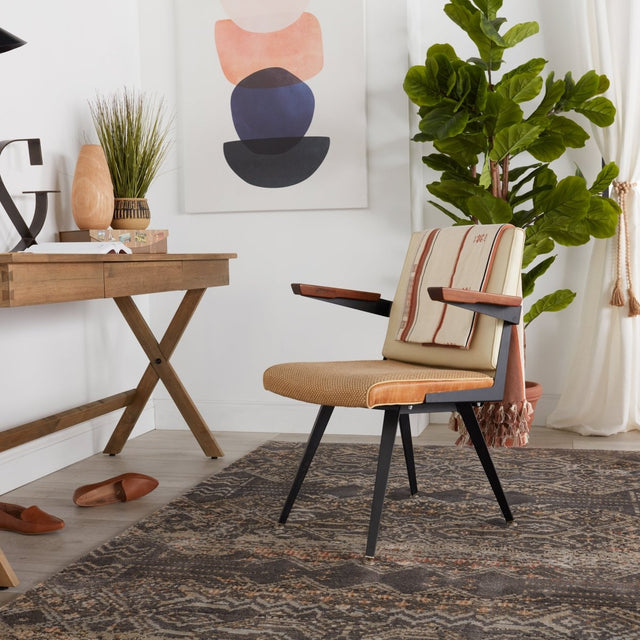 Jaipur Sanaa By Nikki Chu Tamari Sbc10 Black/Light Pink Rugs.