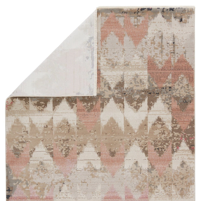 Jaipur Sanaa By Nikki Chu Zevi Sbc07 Beige/Light Pink Rugs.