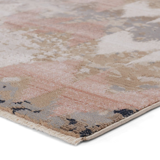 Jaipur Sanaa By Nikki Chu Zevi Sbc07 Beige/Light Pink Rugs.