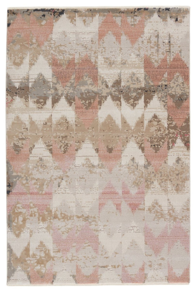 Jaipur Sanaa By Nikki Chu Zevi Sbc07 Beige/Light Pink Rugs.
