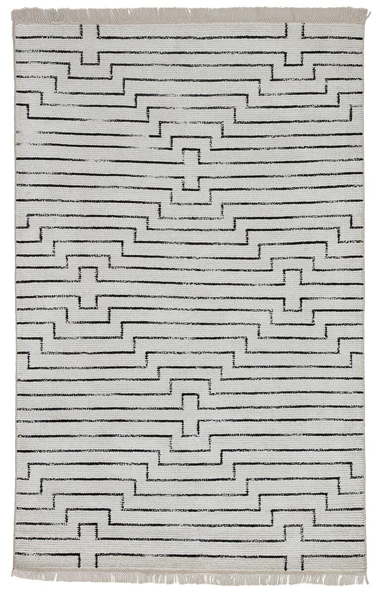 Jaipur Satellite Alloy Sat02 White Rugs.