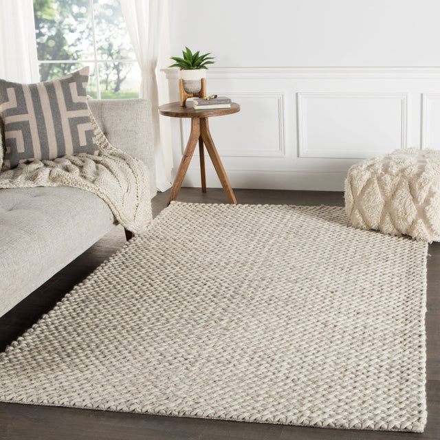 Jaipur Scandinavia Dula Alta Scd05 Gray/White Rug.
