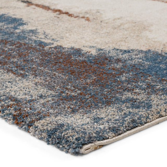 Jaipur Sobia By Label J Sobia Frr09 Tan/Blue Rug.