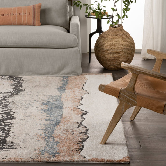 Jaipur Sobia By Label J Sobia Frr09 Tan/Blue Rug.