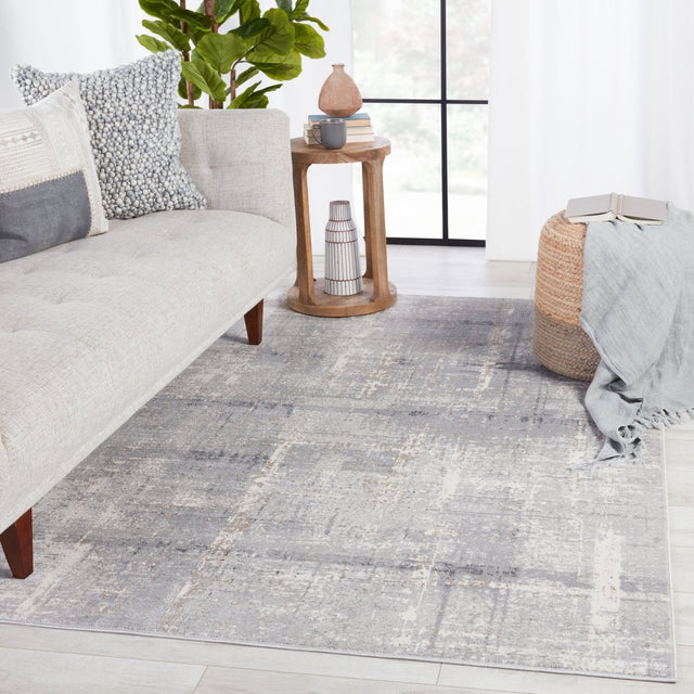 Jaipur Solace Lavato Soc01 Light Gray/Cream Rugs.