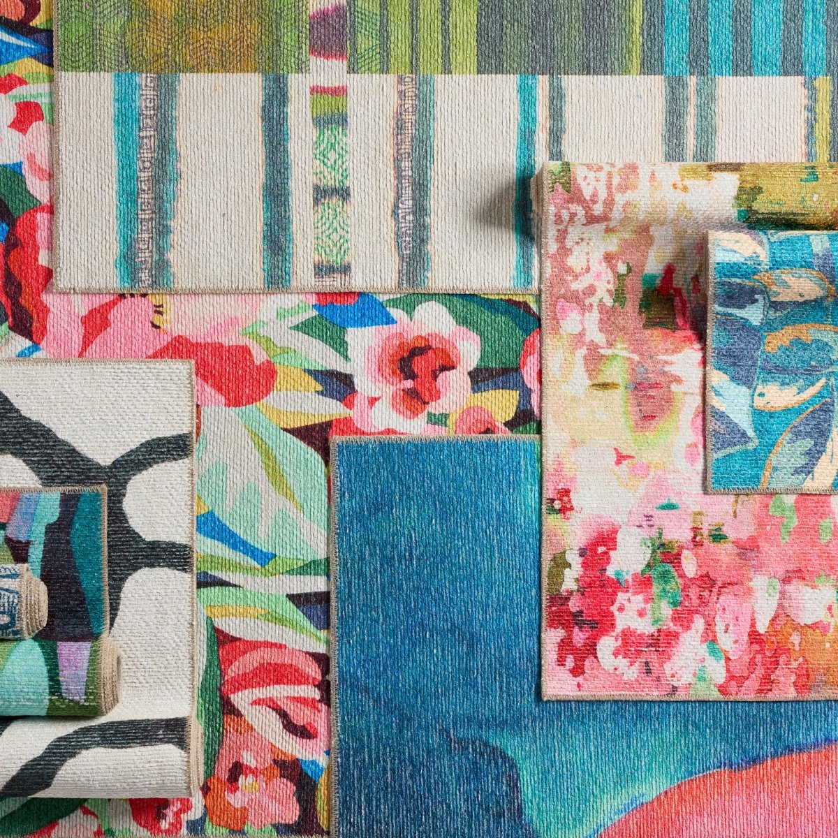 Jaipur Sonic By Label J Sonic Ibs06 Pink/Multicolor Rug.