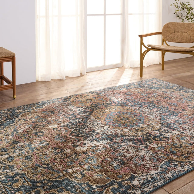 Jaipur Swoon Akela Swo15 Dark Blue Rug.
