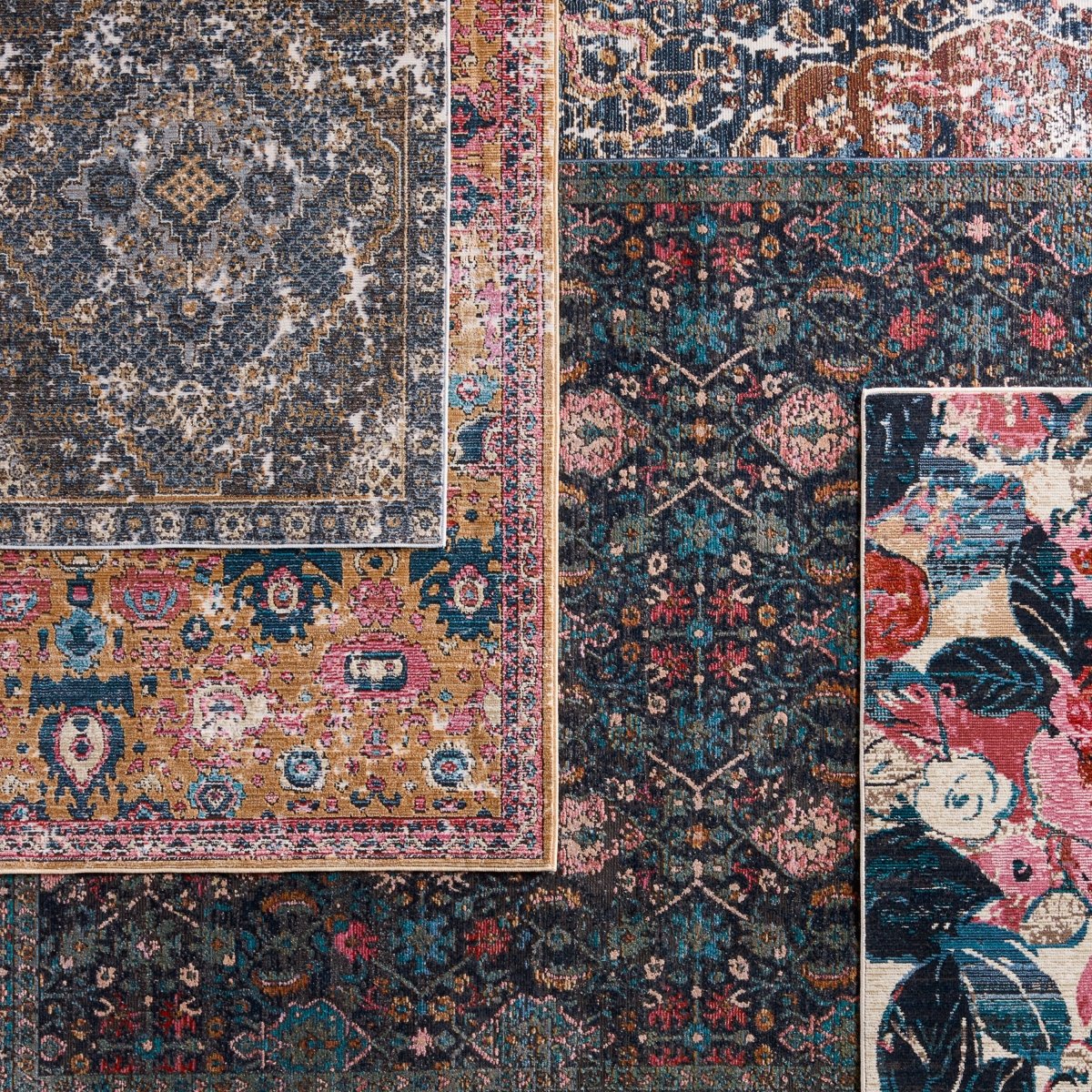 Jaipur Swoon Azura Swo17 Pink Rug.