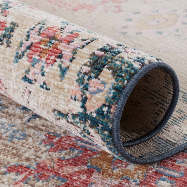 Jaipur Swoon Elva Swo11 Tan/Blue Rugs.