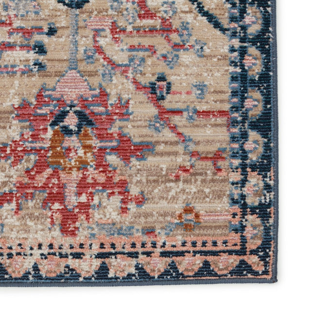 Jaipur Swoon Elva Swo11 Tan/Blue Rugs.