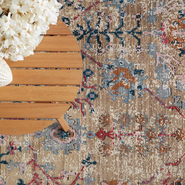 Jaipur Swoon Elva Swo11 Tan/Blue Rugs.