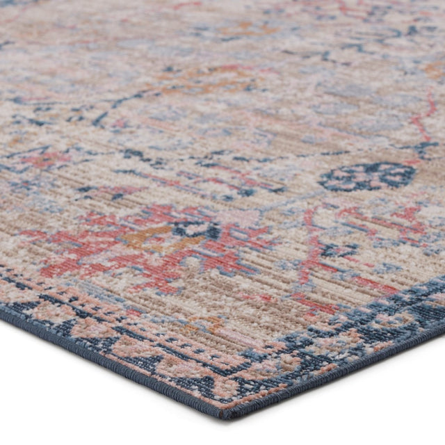 Jaipur Swoon Elva Swo11 Tan/Blue Rugs.