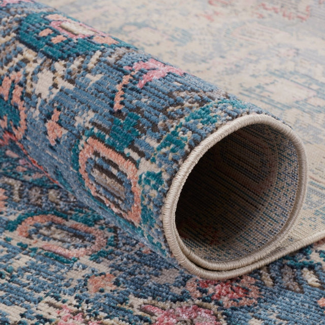 Jaipur Swoon Farella Swo10 Blue/Pink Rugs.