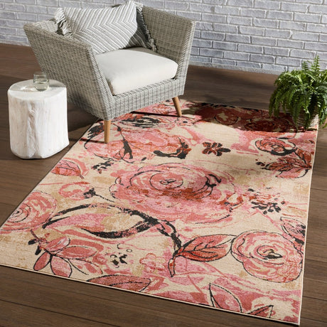 Jaipur Swoon Hermione Swo14 Pink Rug.