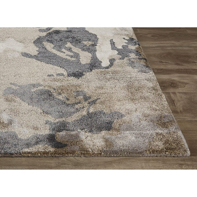 Jaipur Transcend Glacier Trd01 Pumice Stone / Pussywillow Gray Rugs.