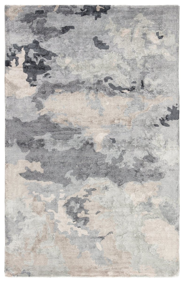Jaipur Transcend Glacier Trd04 Gray/Dark Blue Rugs.