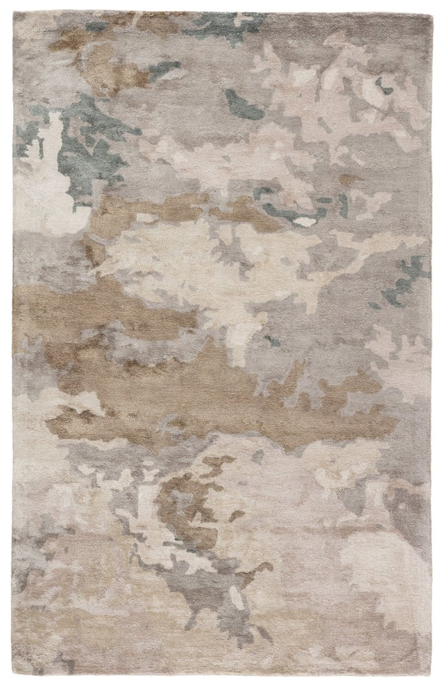 Jaipur Transcend Glacier Trd05 Light Gray/Taupe Rugs.