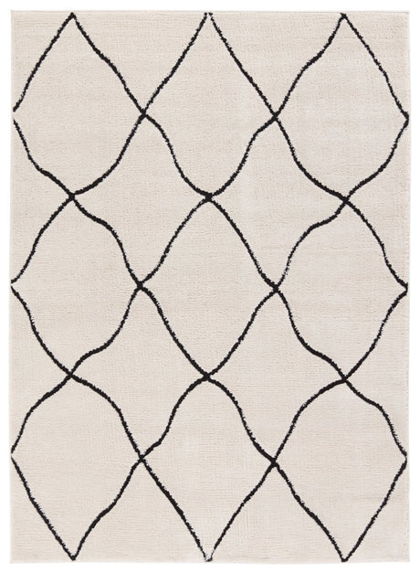 Jaipur Treble By Label J Treble Jid19 Ivory/Black Rug.