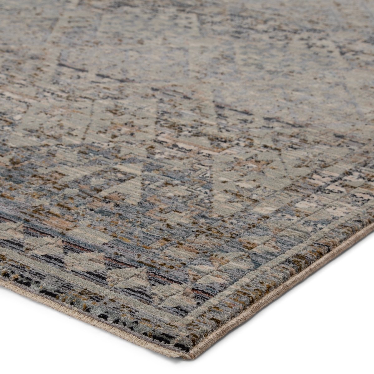 Jaipur Valentia Cashel Vln06 Gray/Dark Blue Rugs.