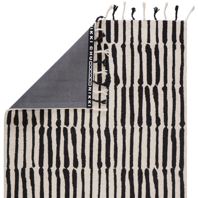 Jaipur Vera By Nikki Chu Saville Vnk08 Black/Ivory Rugs.