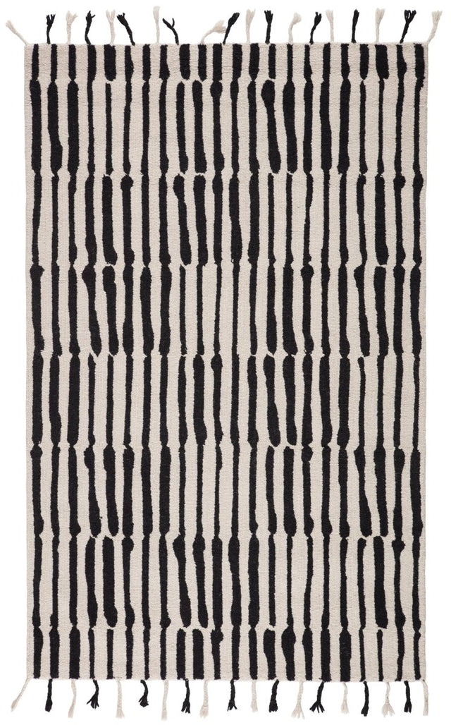 Jaipur Vera By Nikki Chu Saville Vnk08 Black/Ivory Rugs.