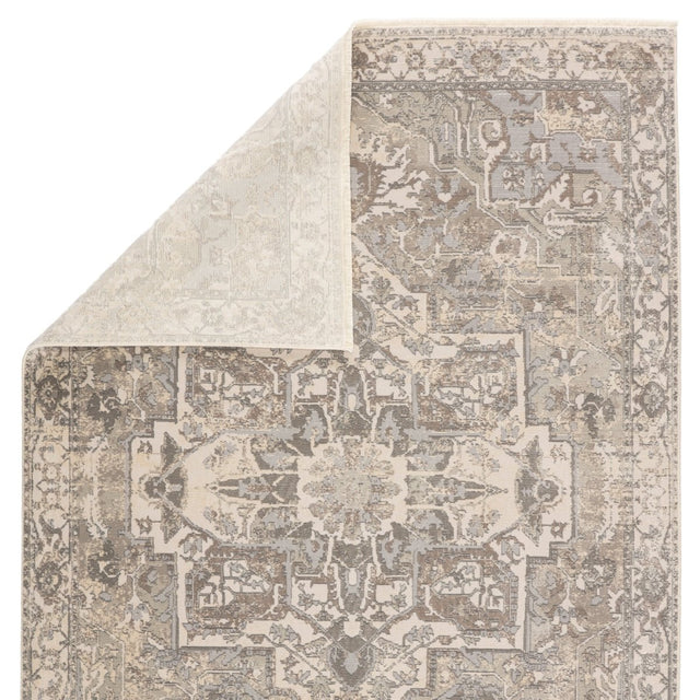 Jaipur Vienne Alain Vne01 Gray/Cream Rugs.