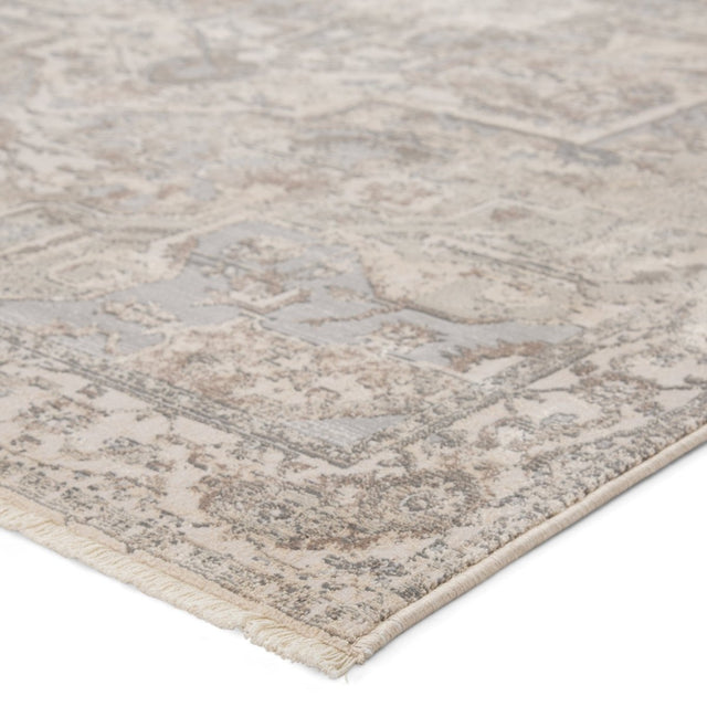 Jaipur Vienne Alain Vne01 Gray/Cream Rugs.