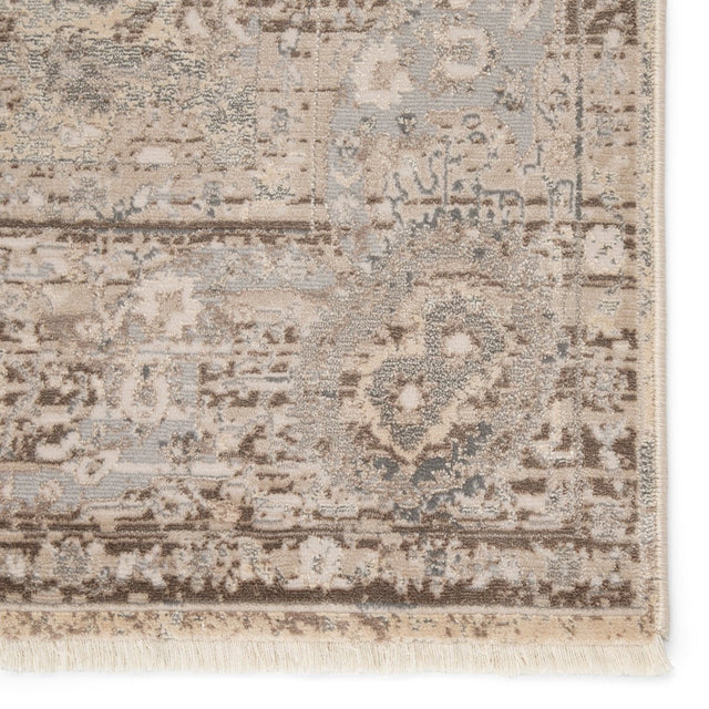 Jaipur Vienne Baptiste Vne03 Gray/Cream Rugs.