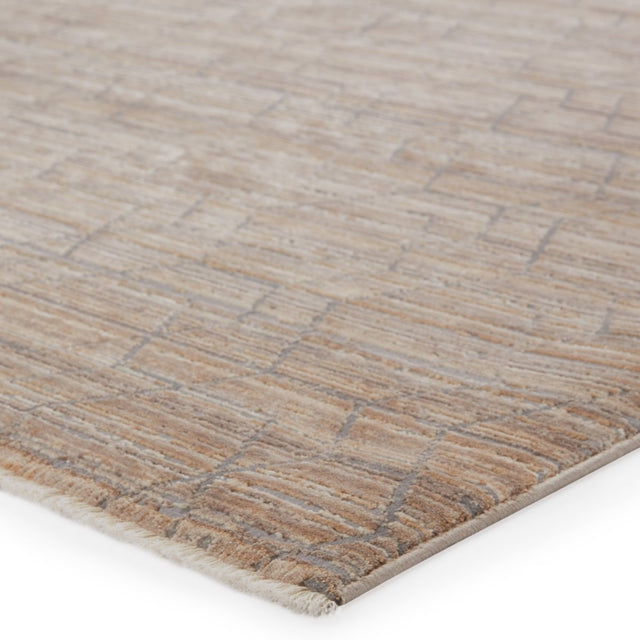 Jaipur Vienne Cavendish Vne12 Tan/Gray Rugs.